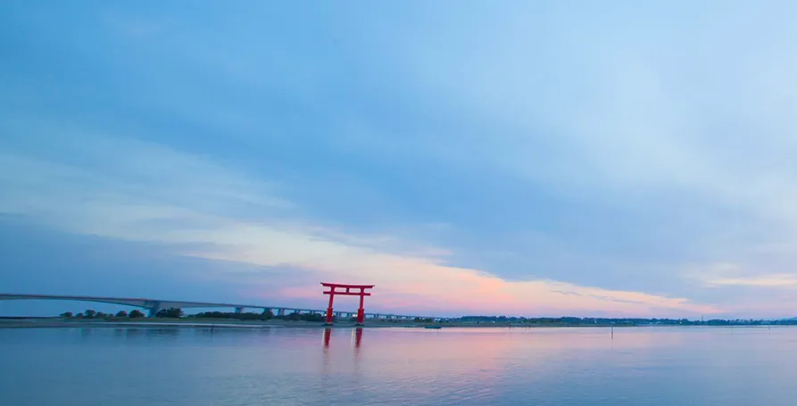 写真:浜名湖の景色